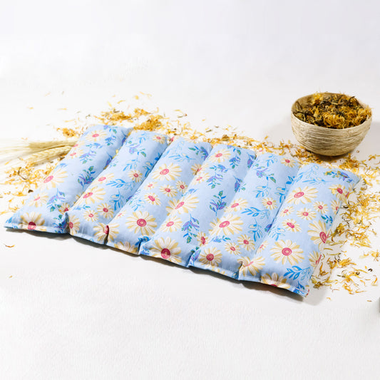 Cojín Lumbar + Bolsita Contenedora Mariposas/Flores